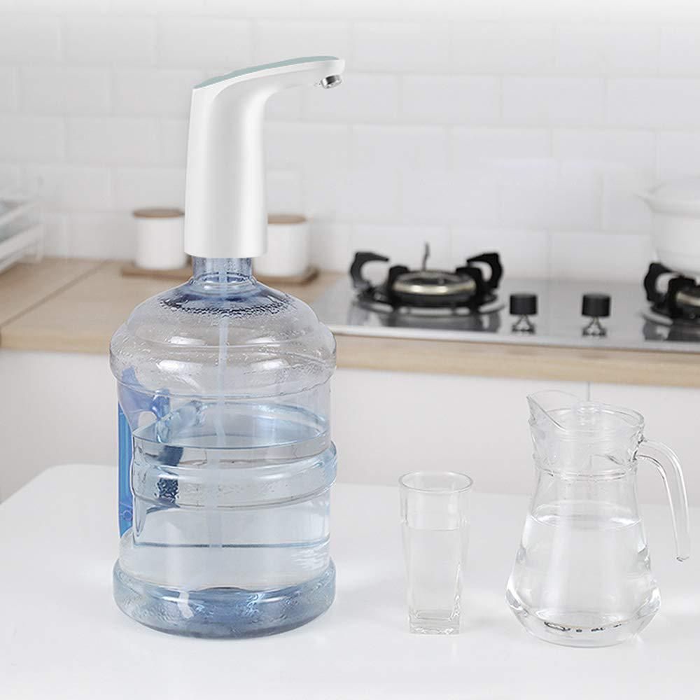 Water Bottle Pump, USB Charging Universal Electric Water Bottle Dispenser Improved Portable Bottle Water Pump Water Bottle Switch for Universal 2-5 Gallon Water Jug Pump