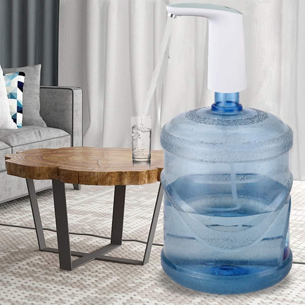 Water Bottle Pump, USB Charging Universal Electric Water Bottle Dispenser Improved Portable Bottle Water Pump Water Bottle Switch for Universal 2-5 Gallon Water Jug Pump