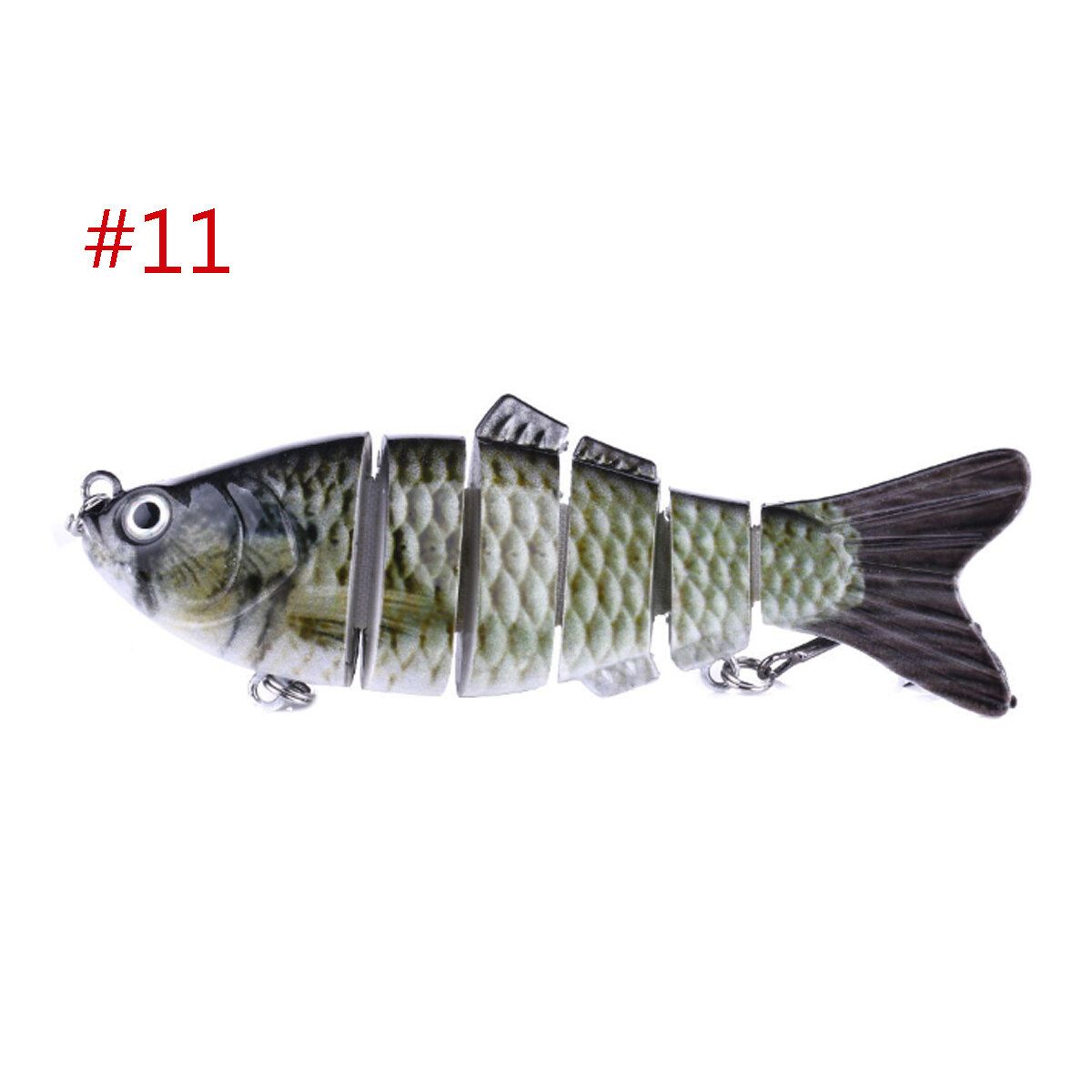 Fish Live Bait Swimming Segment Animated Swim Bait Type11
