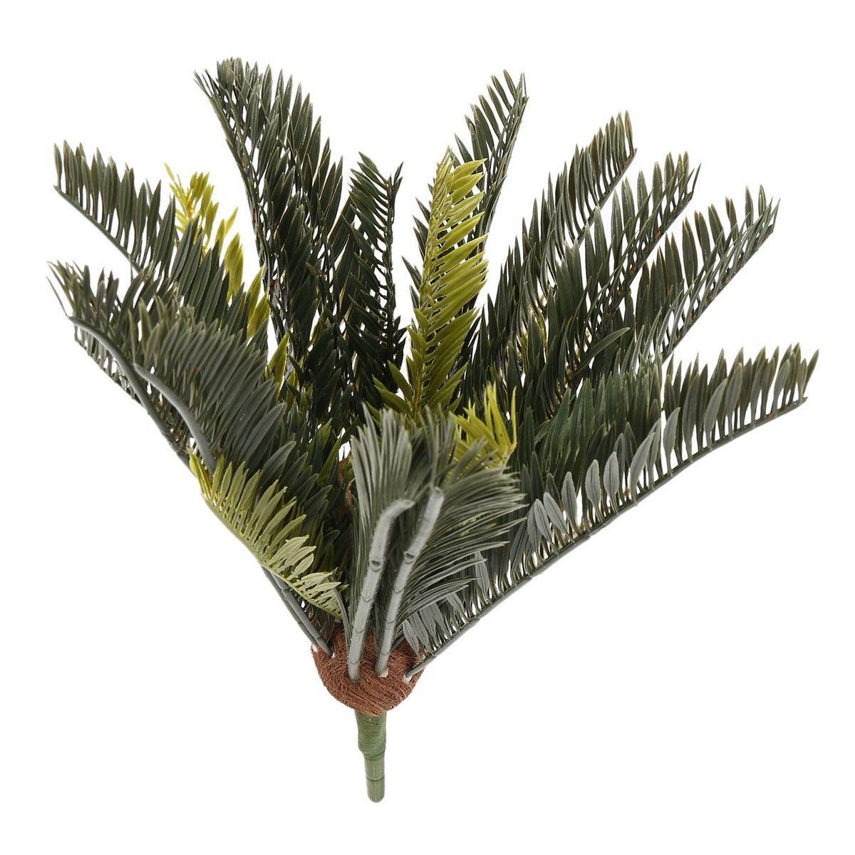 Tropical Plants Artificial Palm Tree Plastic Palm Leaves