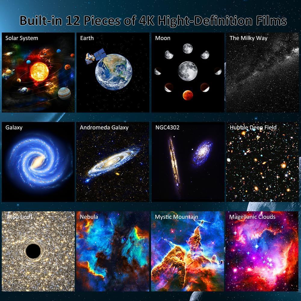 Galaxy Projector Star Lights For Bedroom