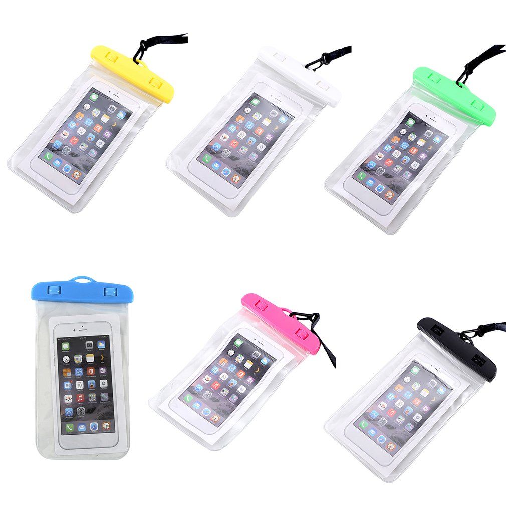 Luminous Waterproof Bag Swimming Beach Dry Bag Case Cover Holder For Phone