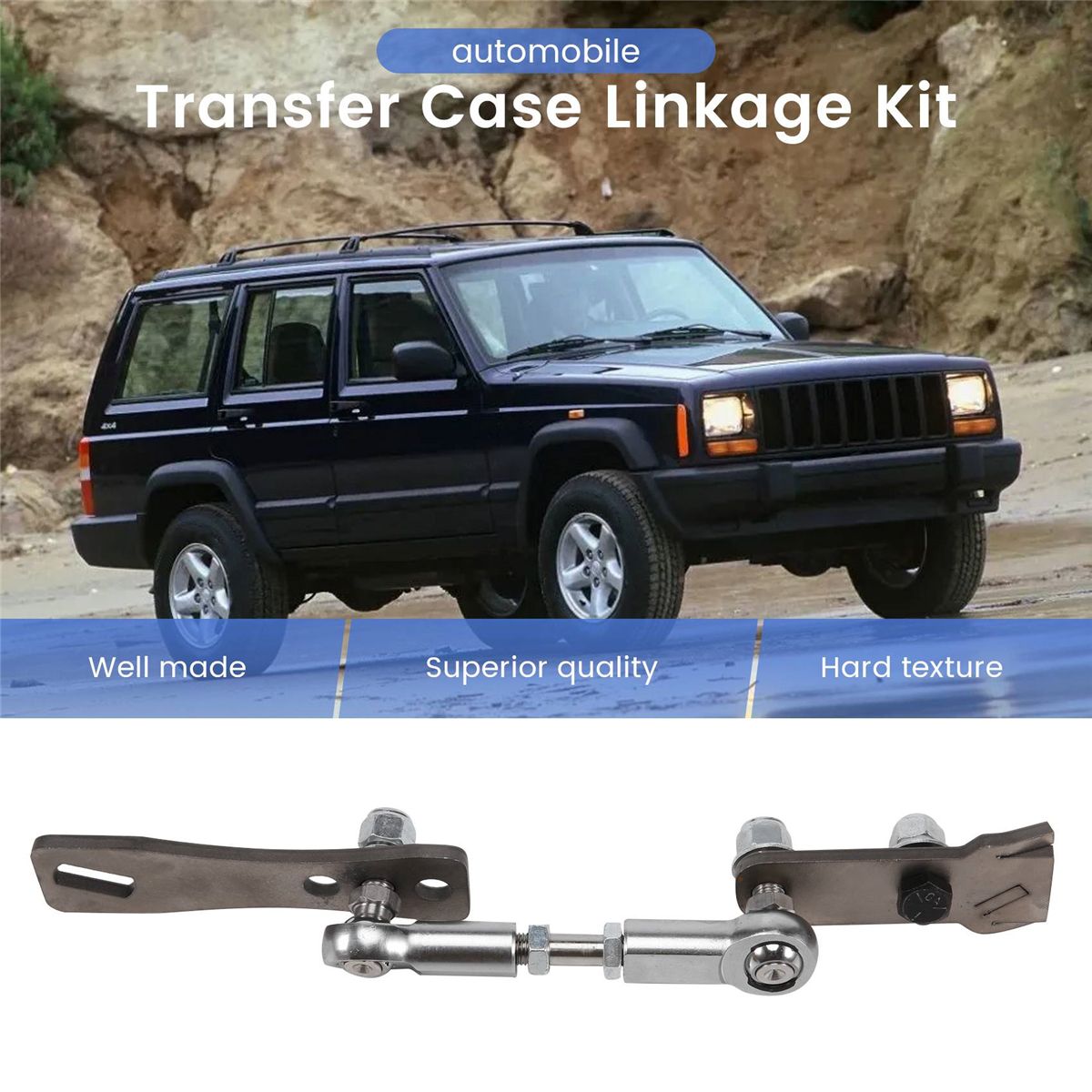 Transfer Case Linkage Kit Fits for Jeep Cherokee XJ Comanche
