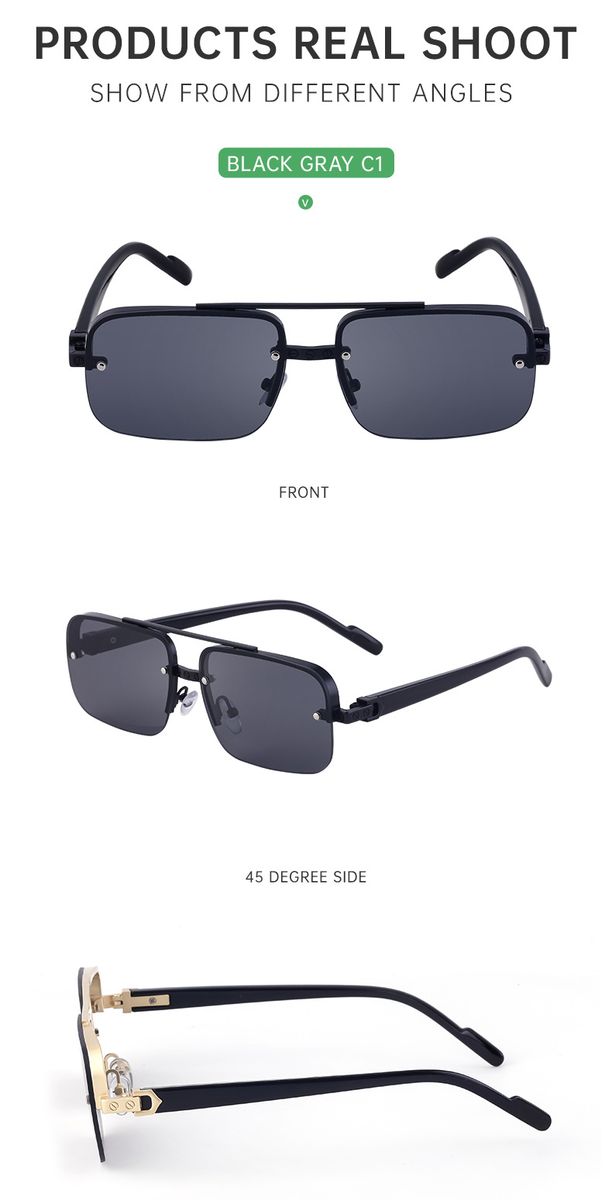 Luxury Designer Sunglasses Polarized  Fashion Men Sunglasses