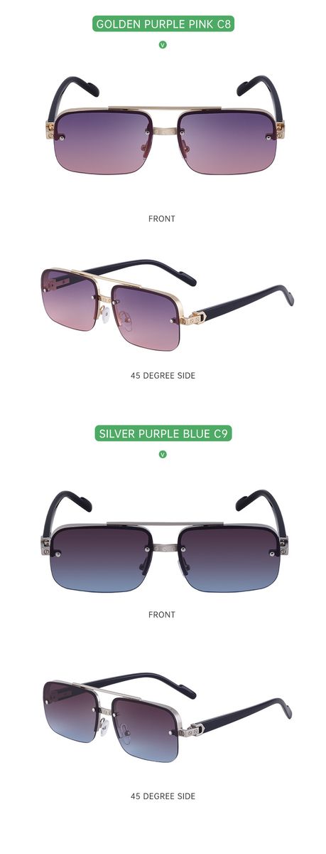 Luxury Designer Sunglasses Polarized  Fashion Men Sunglasses