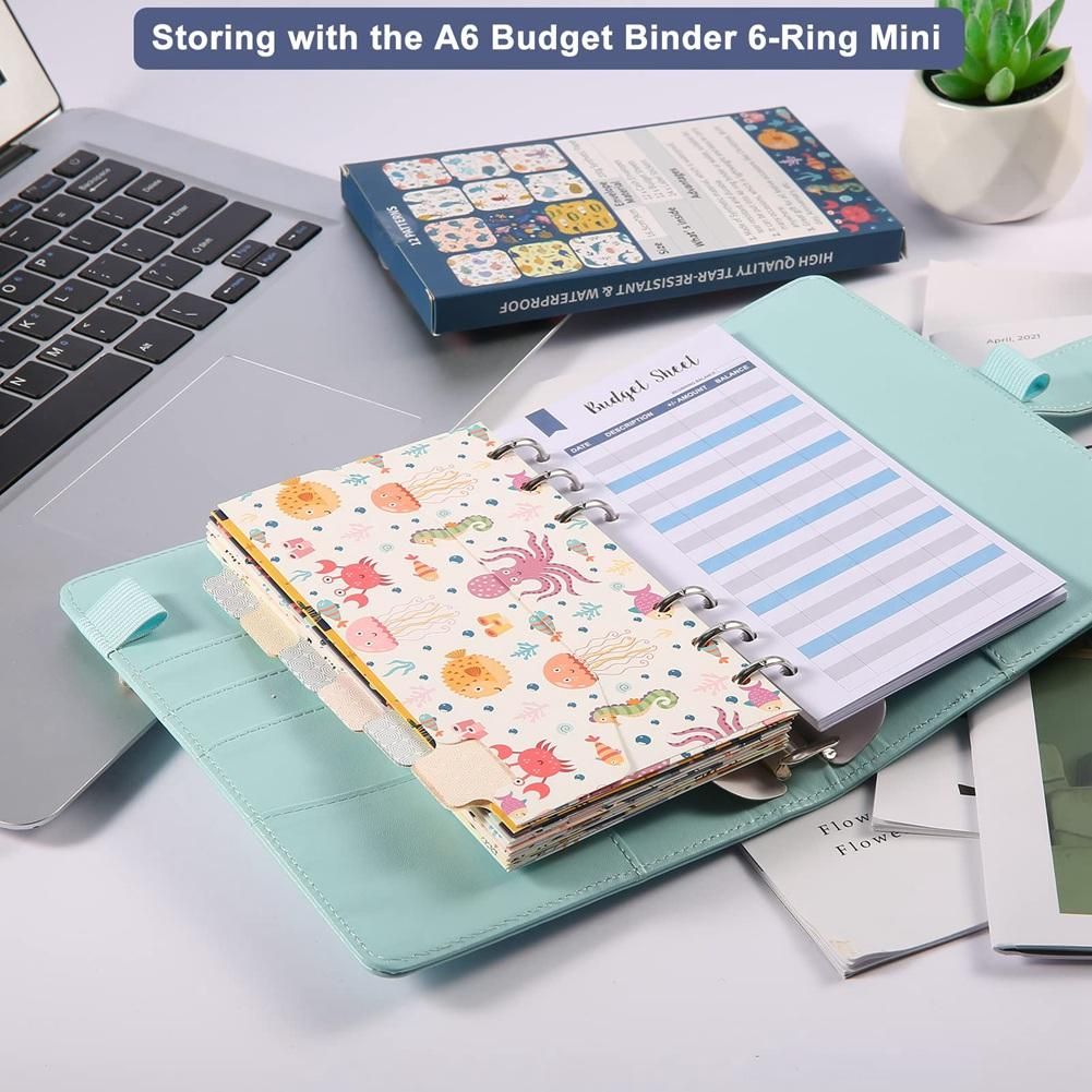 12 Patterns Budget Envelopes for A6 Binder Pockets Cash