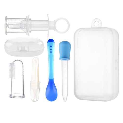 5pcs Baby Fruit Medicine Dispenser Feeding Pacifier Dropper