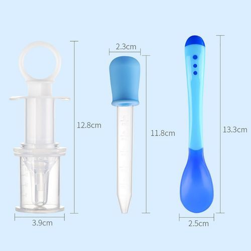 5pcs Baby Fruit Medicine Dispenser Feeding Pacifier Dropper