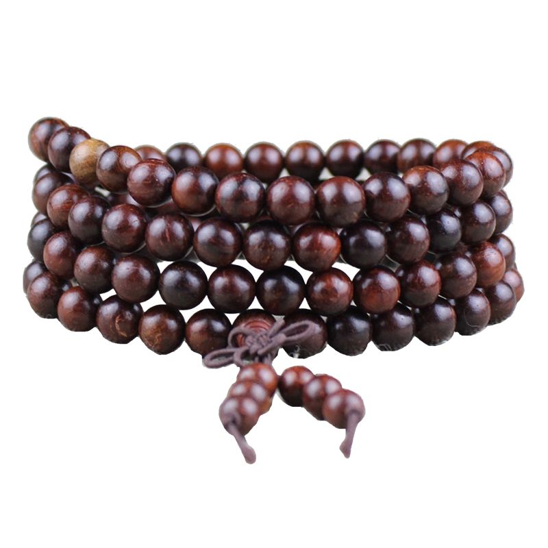 108 Wooden Beads Let 6mm Elastic Rope Chain Lets For Women