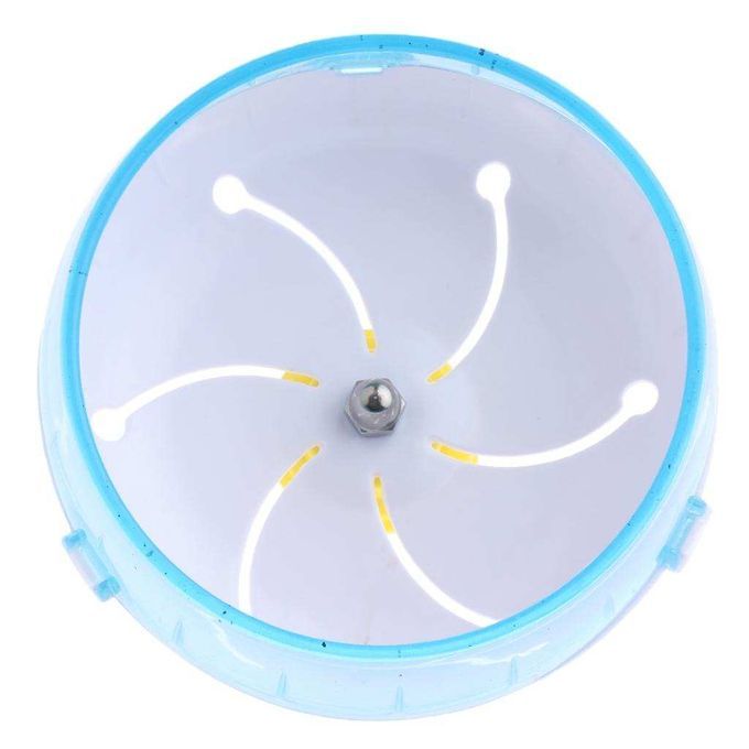 Hamster Mouse Rat Exercise Toys Plastic Silent Running Spinner Blue