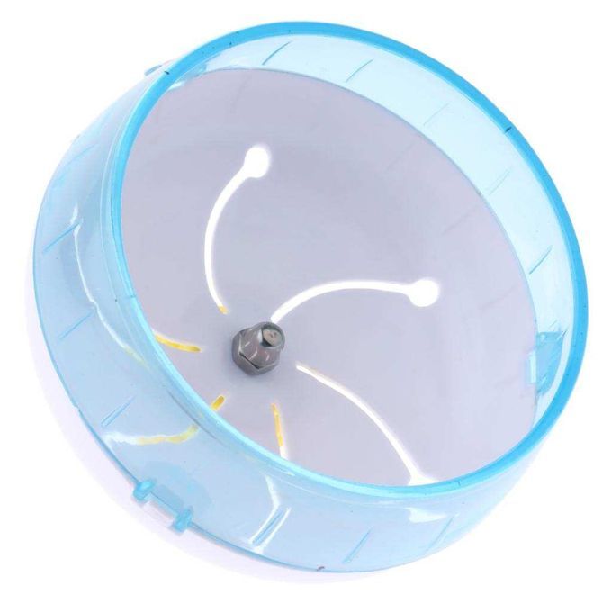 Hamster Mouse Rat Exercise Toys Plastic Silent Running Spinner Blue