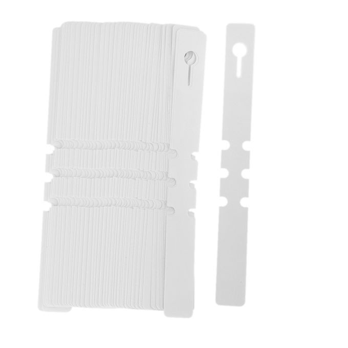 100pcs PVC Plant Stake Labels Garden Supplies Markers Tag Plant White