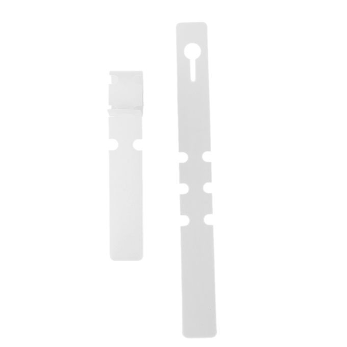 100pcs PVC Plant Stake Labels Garden Supplies Markers Tag Plant White