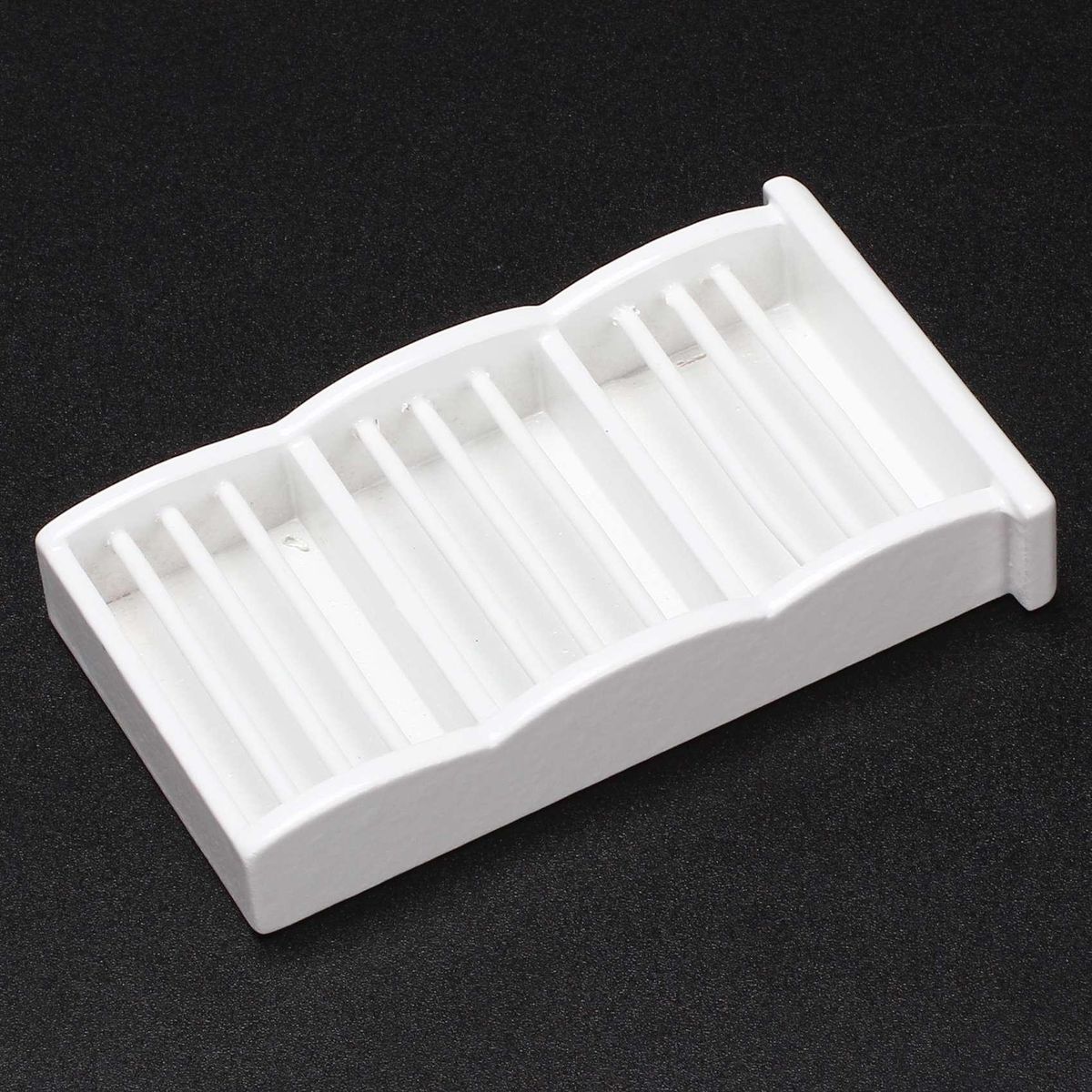 1 12 Miniature Dollhouse Newspaper Magazine Rack Book Shelf,Mini Doll Storage Display Shelves DollHouse Decoration White
