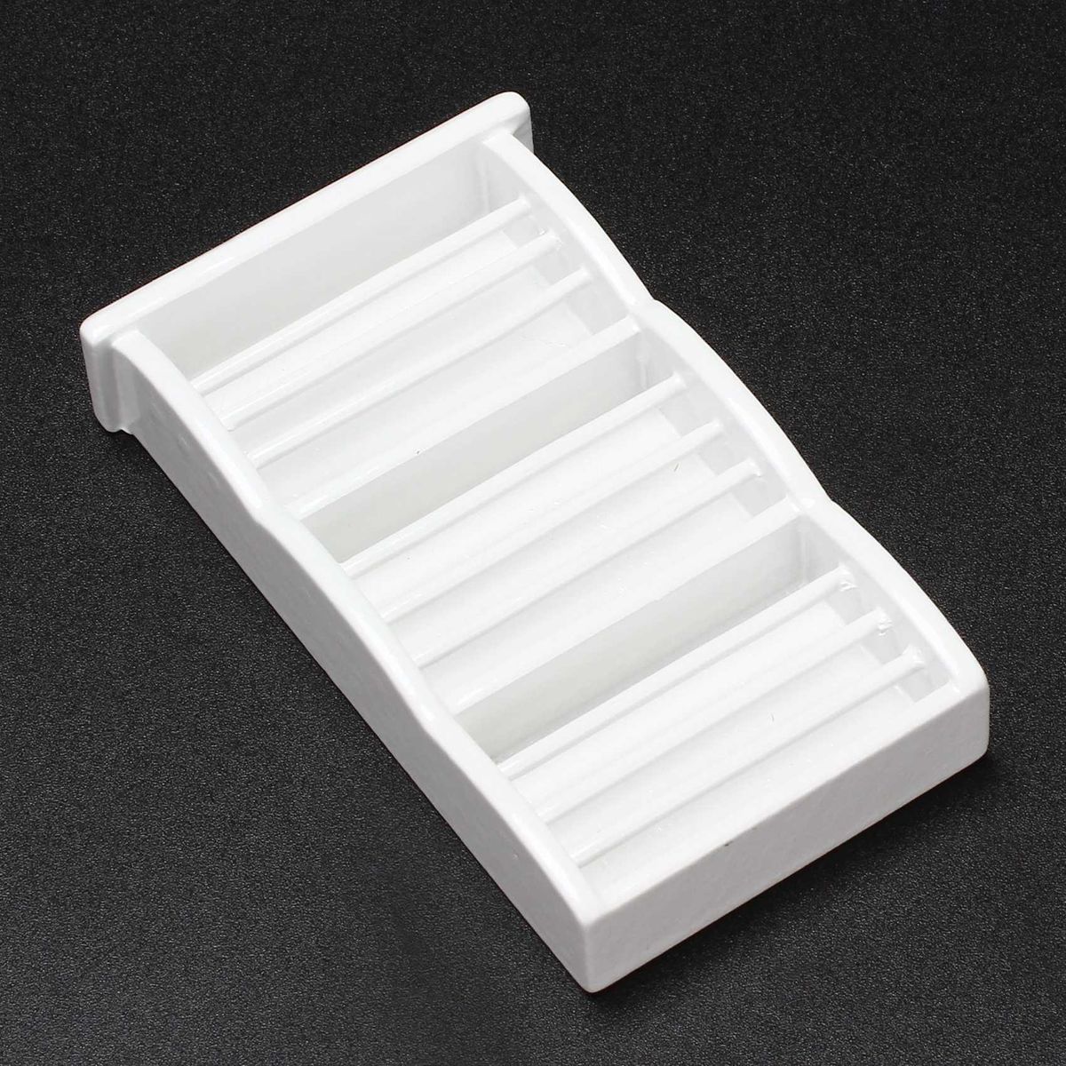 1 12 Miniature Dollhouse Newspaper Magazine Rack Book Shelf,Mini Doll Storage Display Shelves DollHouse Decoration White