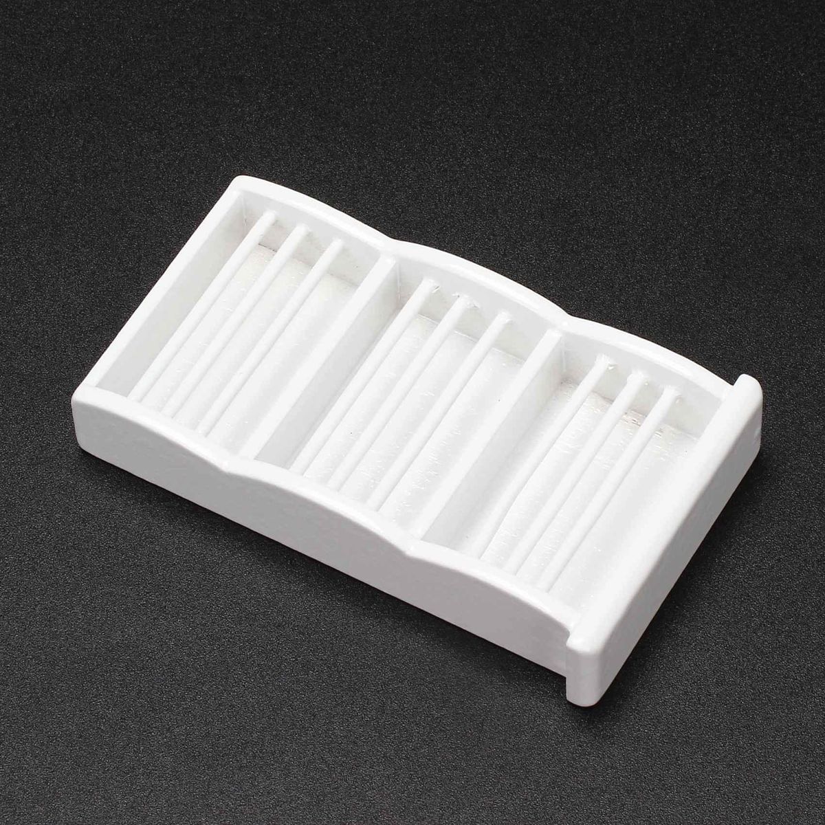 1 12 Miniature Dollhouse Newspaper Magazine Rack Book Shelf,Mini Doll Storage Display Shelves DollHouse Decoration White