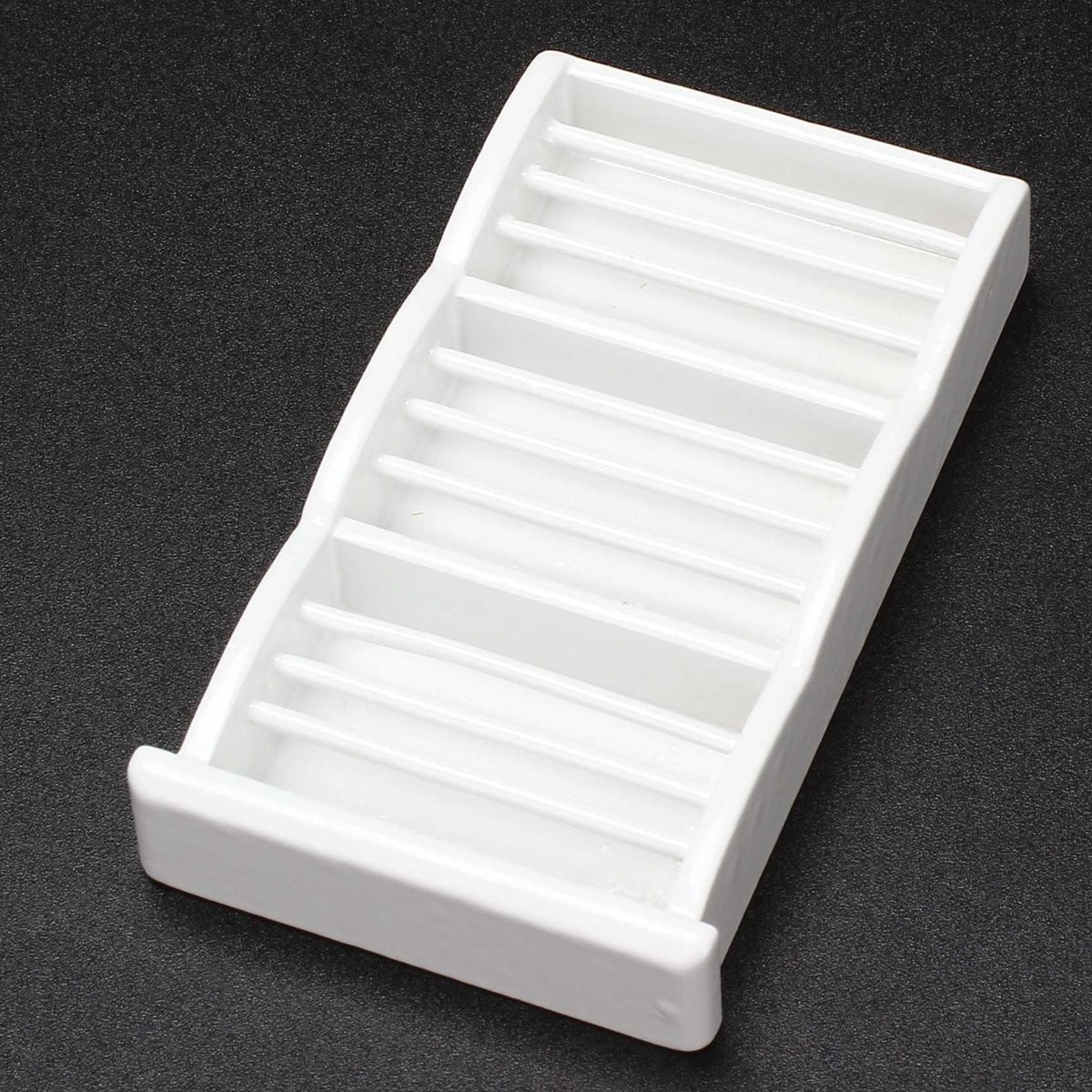 1 12 Miniature Dollhouse Newspaper Magazine Rack Book Shelf,Mini Doll Storage Display Shelves DollHouse Decoration White