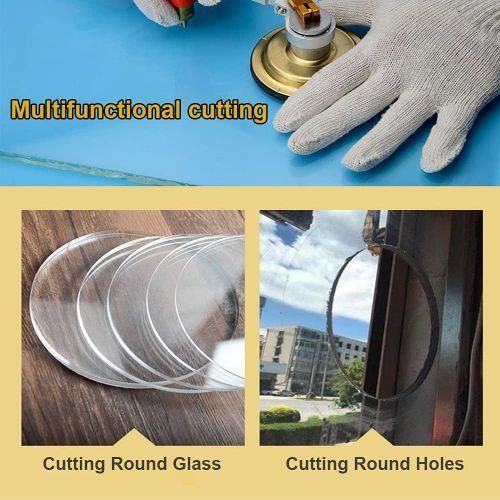 Circular Glass Cutter With Suction Cup Adjustable