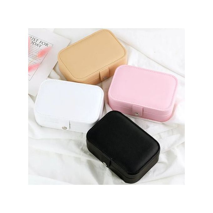 Jewelry Box Organiser Small Travel Jewelry Storage Case For Rings Earrings Necklace Bracelets Jewelry Gift Box Girls Women Personalised Jewellery Boxes