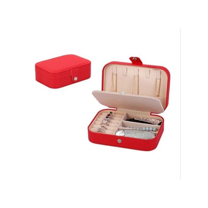 Jewelry Box Organiser Small Travel Jewelry Storage Case For Rings Earrings Necklace Bracelets Jewelry Gift Box Girls Women Personalised Jewellery Boxes