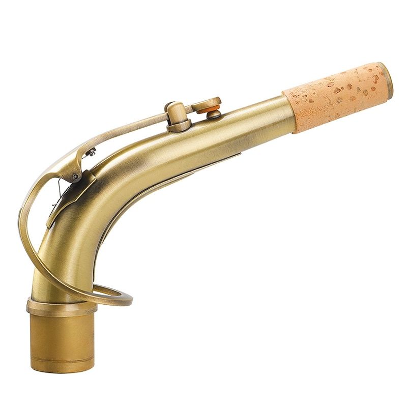 Eb Alto Saxophone Neck Brass Material Sax Bend Neck Head Joint 24.5mm Saxophone Accessory