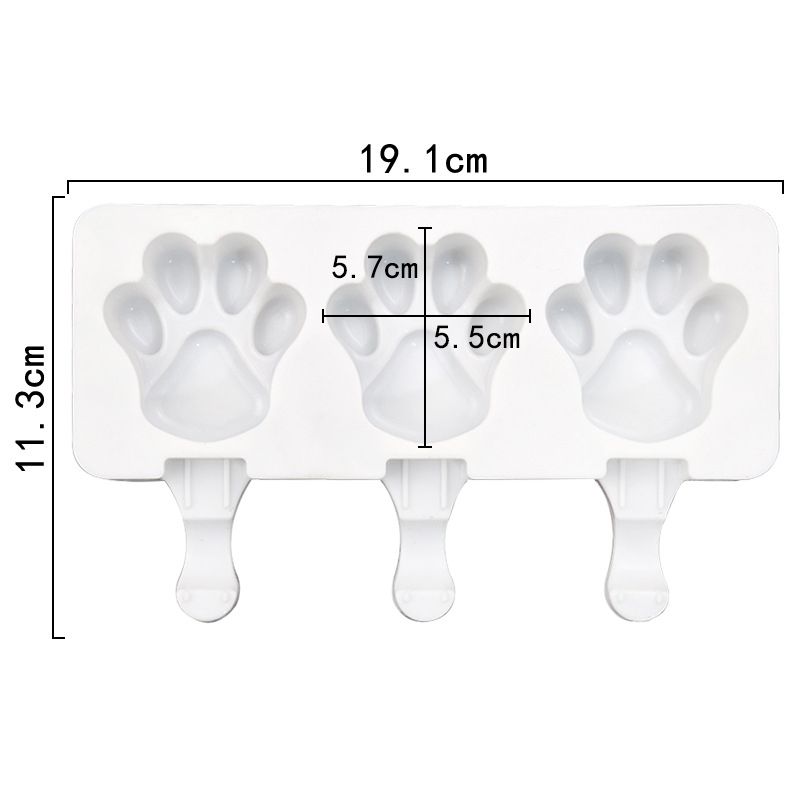 Summer Silicone Popsicle Mold Ice Cream Mould Summer DIY Homemade Ice Cube Tray Ice Pop Block Freezer Juice Dessert Maker Tool