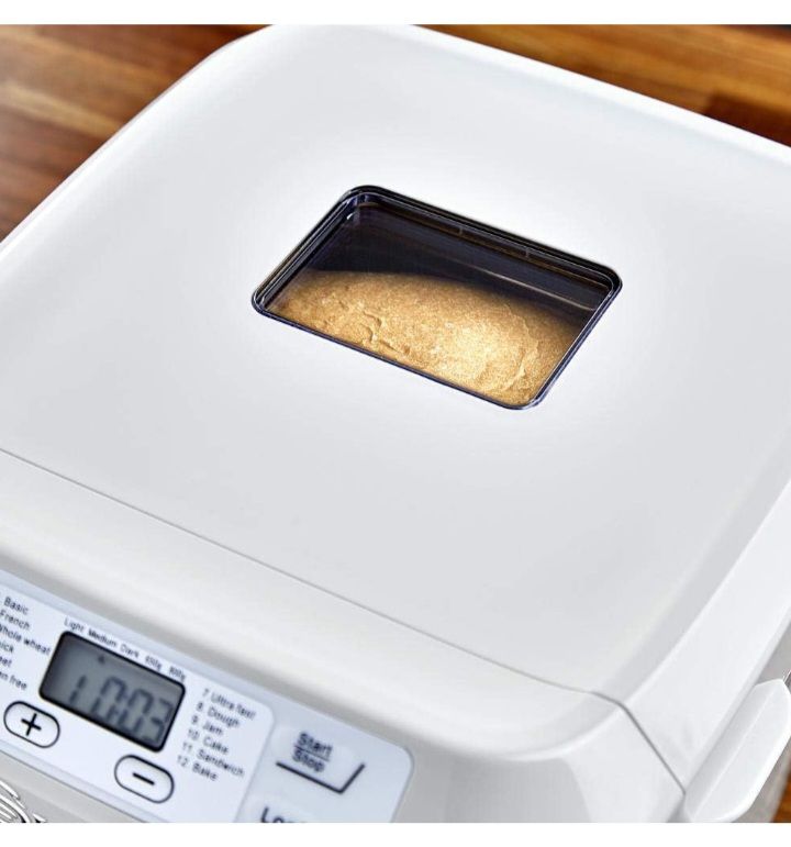 Digital Bread Maker With Adjustable Crust Control - 550W