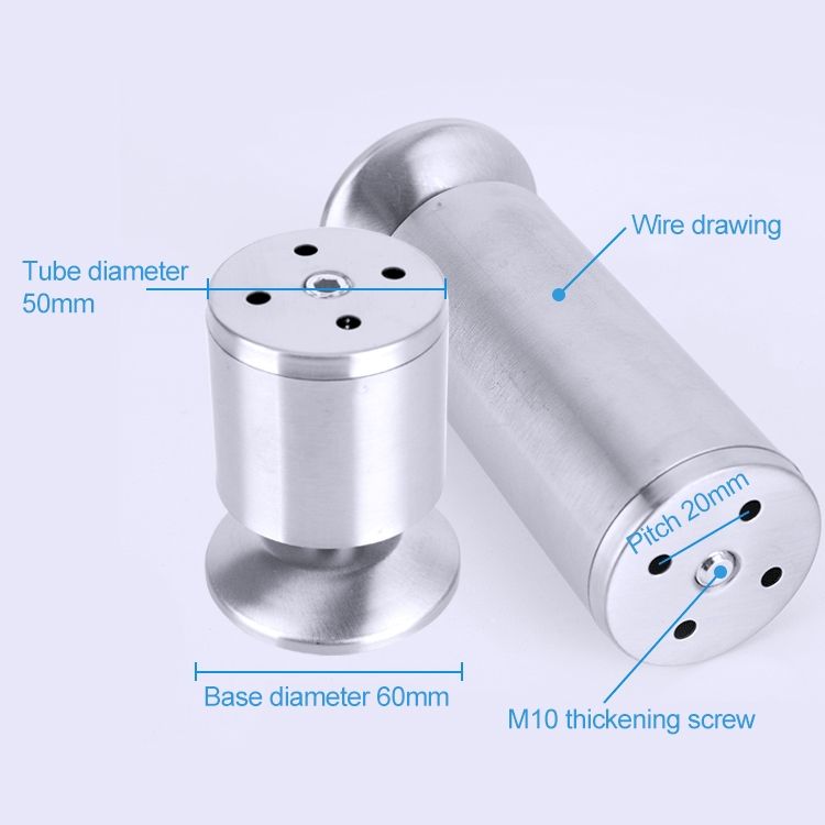 3 PCS Stainless Steel Cabinet Foot