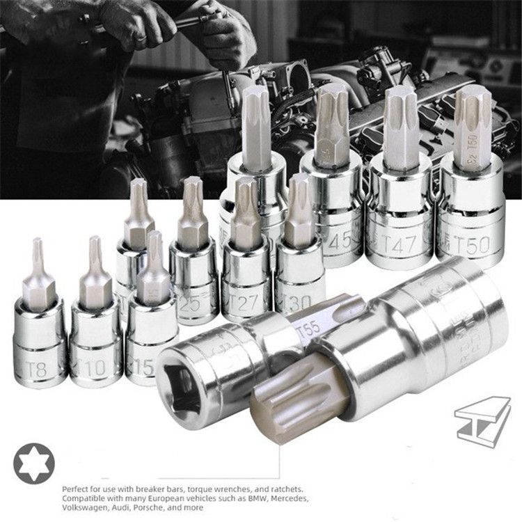 13 In 1 Flower Shape Hexagon Socket Screwdriver Sleeve Bit Set 13 In 1 Hexagon Socket Bit Set