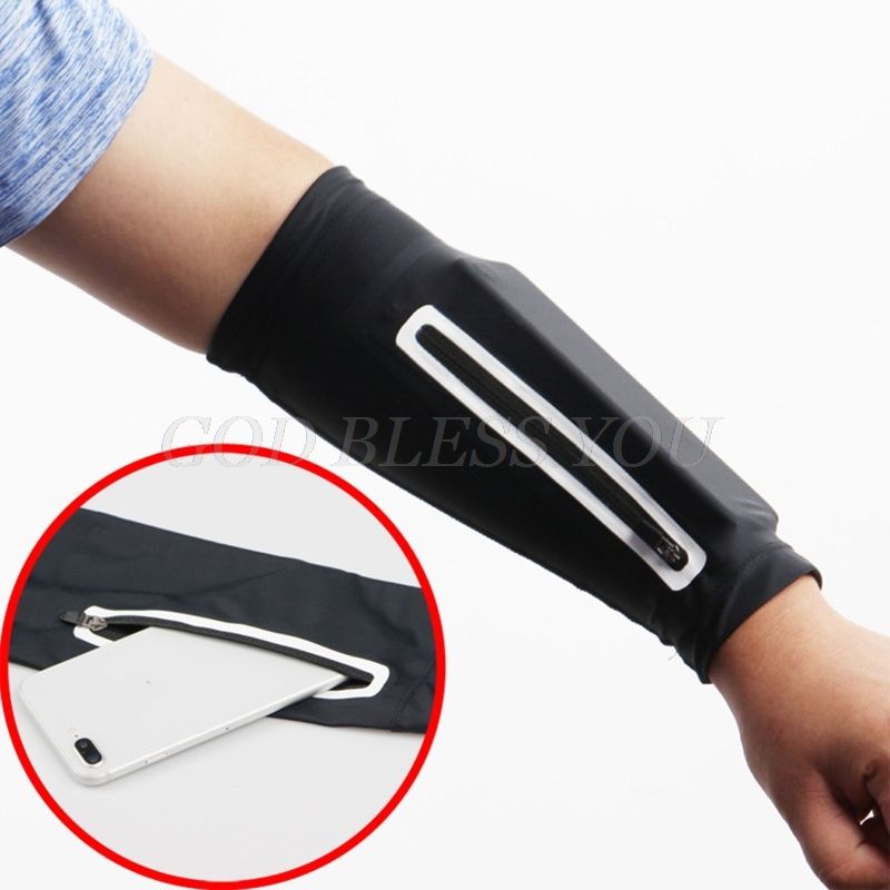 Multipurpose Sports Unisex Short/long Armband Wrist Bag Arm
