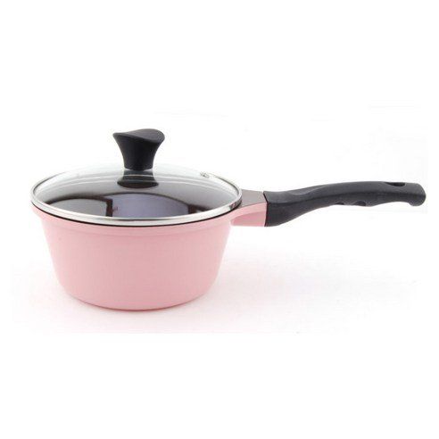 Kitchen Art Bone Ceramic Pot Set Of 4 Pink