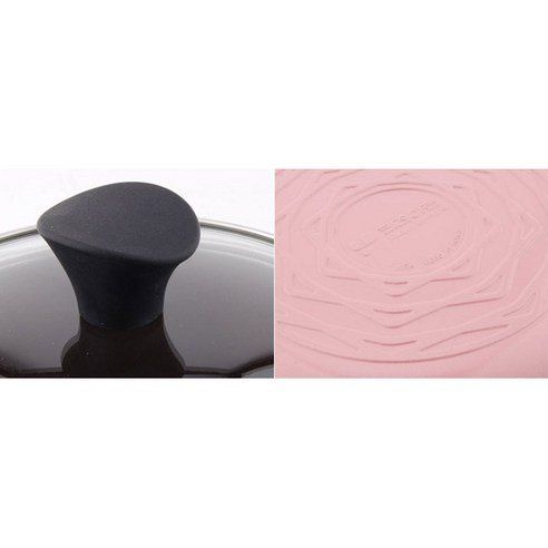 Kitchen Art Bone Ceramic Pot Set Of 4 Pink
