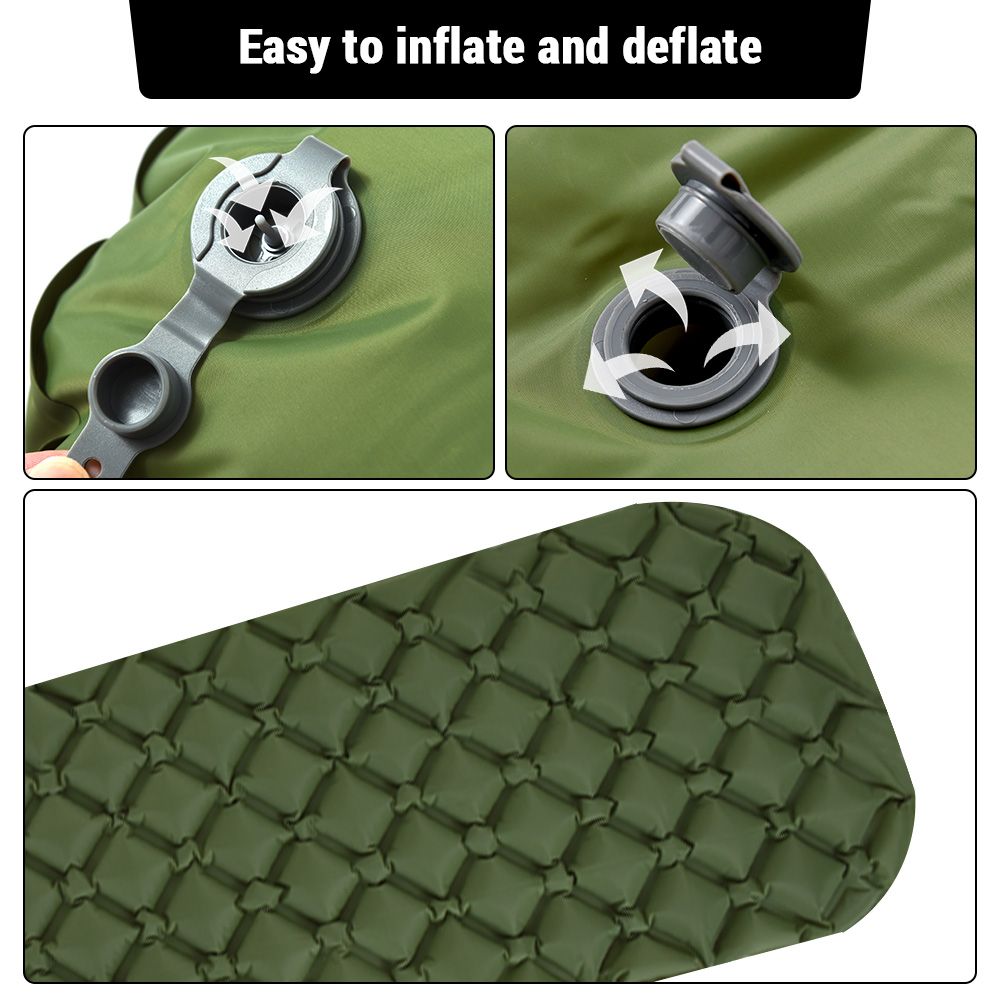 Camping Sleeping Pad With Pillow Ultralight