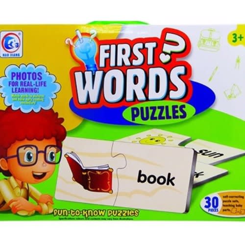 First Words Puzzle For Kids