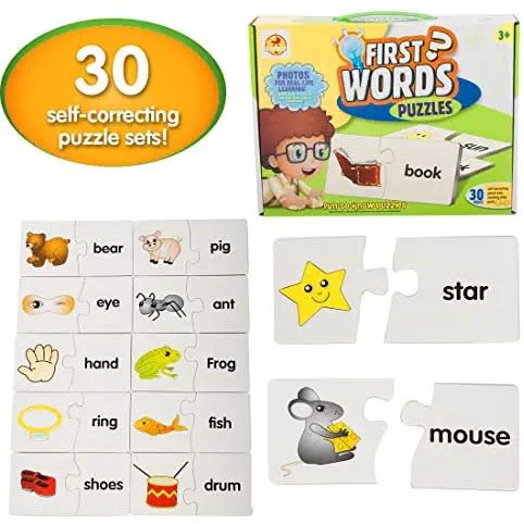 First Words Puzzle For Kids