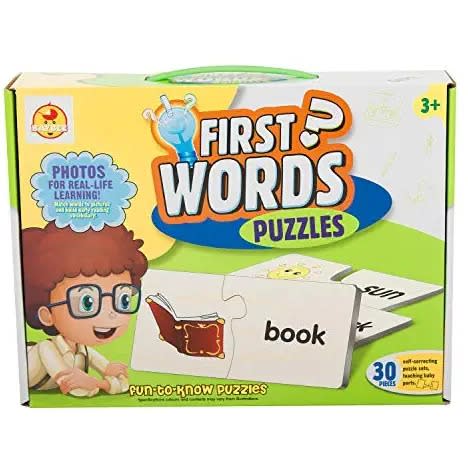 First Words Puzzle For Kids
