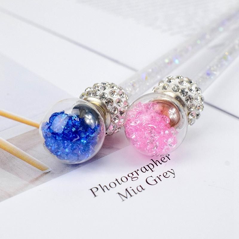 Funny Cat Sticks Fringed Diamond Ring Paper Bells Long Rod