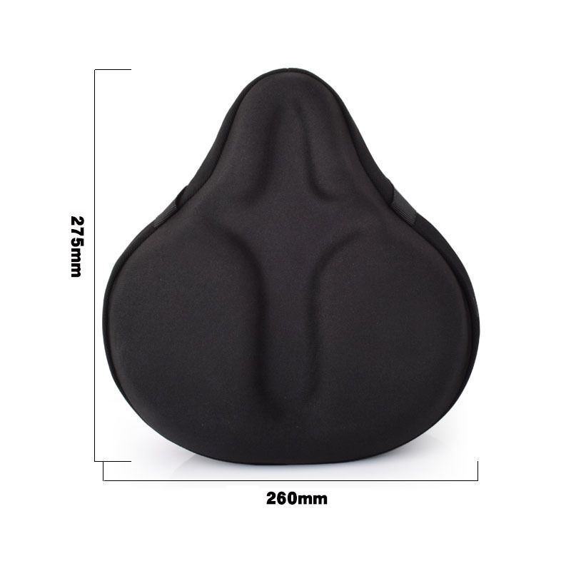 Men Women Bicycle Seat Big  Sponge Silicone Cycling Saddle Cover Bike Accessories Shock Absorber Thicken Wide Soft Cushion