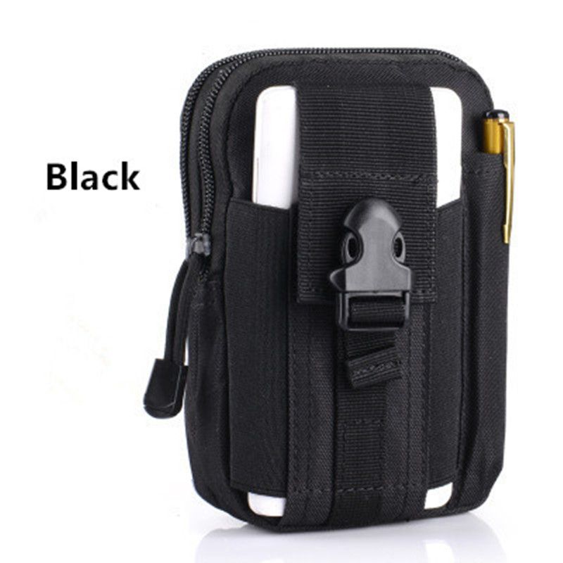 Tactical Molle Pouch Belt Waist Bag Military Fan Small Bag