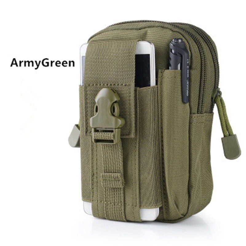 Tactical Molle Pouch Belt Waist Bag Military Fan Small Bag