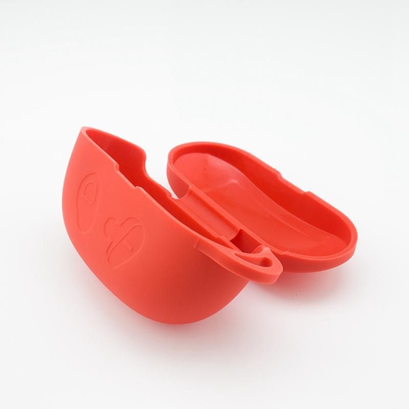 Anti-Fingerprint Dust-Proof Protective Cover Silicone Case for SONY WF-SP800N Truly Wireless Earphone Red