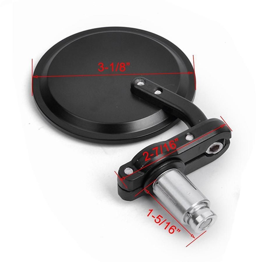 Bicycle Rear View Handlebar Mirrors MTB Bike Handle