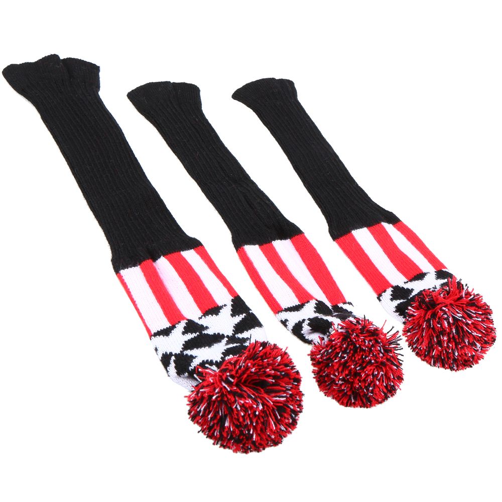 3 Pcs Golf Head Covers Set Wood Head Covers With Numbers