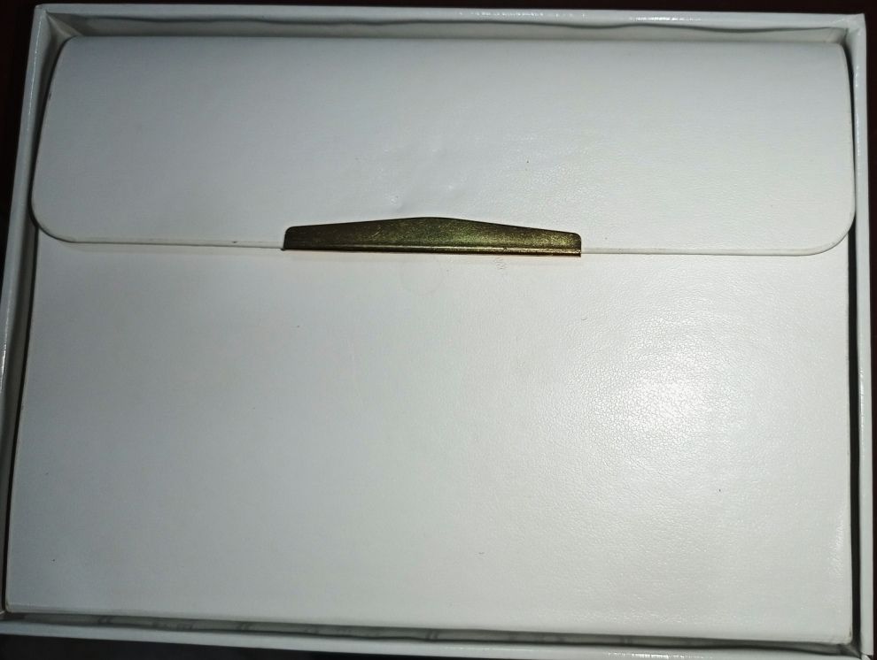 KJV White Wedding Bible (Wedding Box)