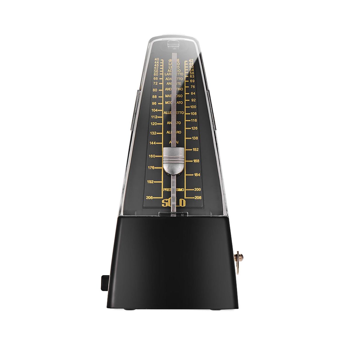 Standard Universal Mechanical Metronome ABS Material for Guitar Violin Piano Bass Drum Musical Instrument Practice Tool for Beginners