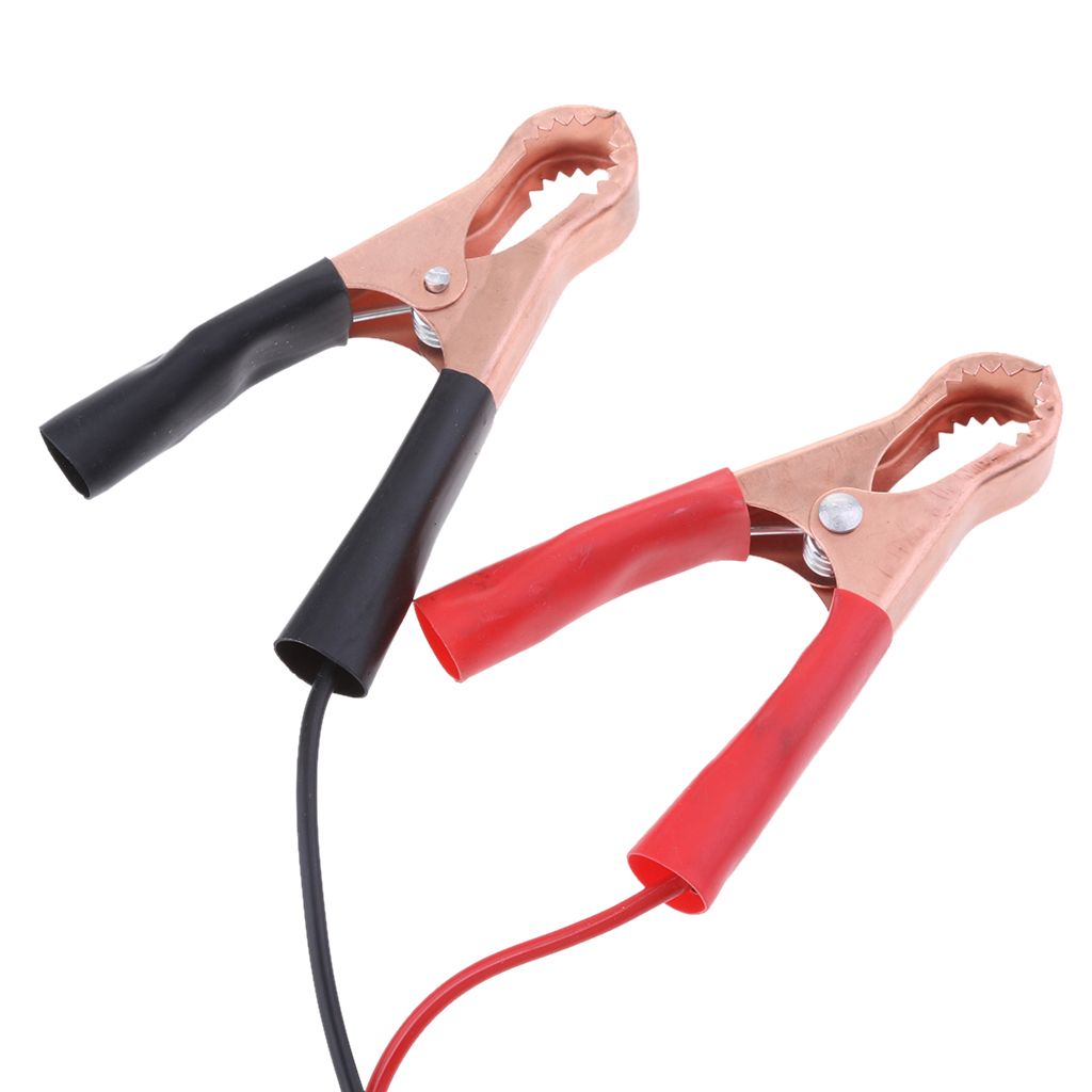 18AWG SAE To Alligator Clip Solar Battery Adapter