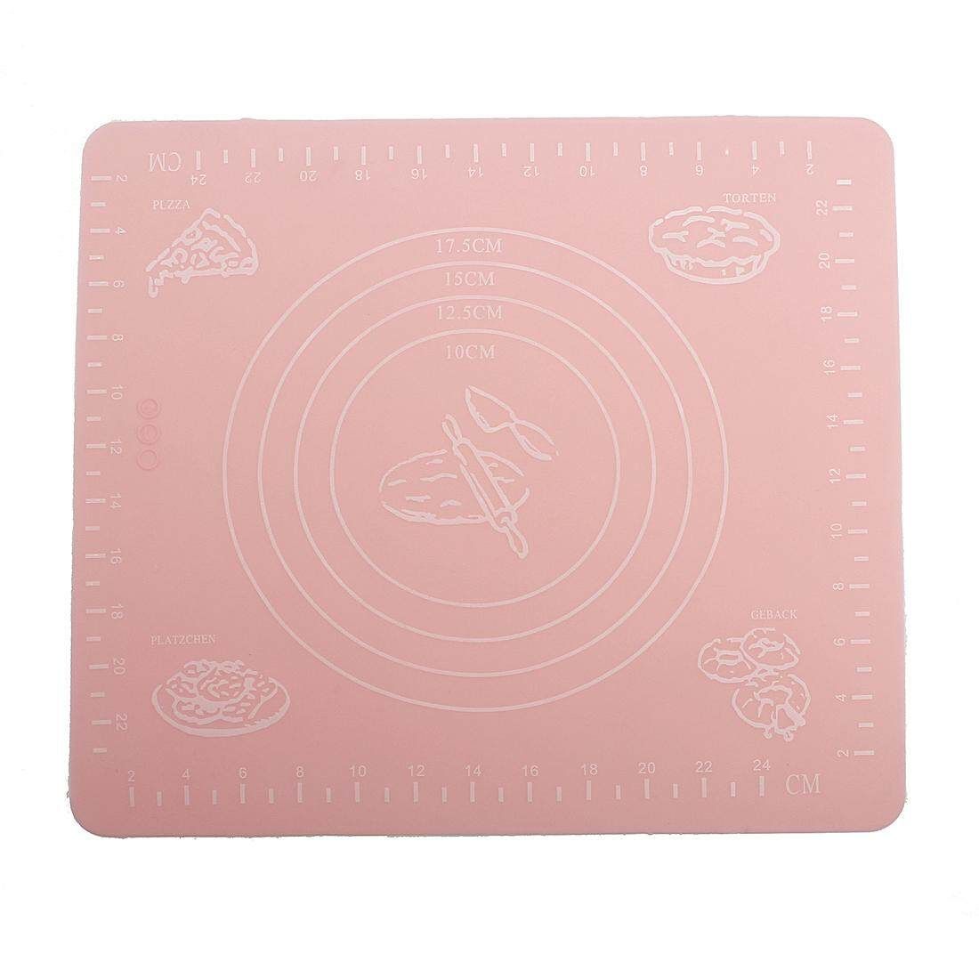 Silicone Rolling Cut Mat Fondant Clay Pastry Icing Dough Cake Tool Sugarcraft