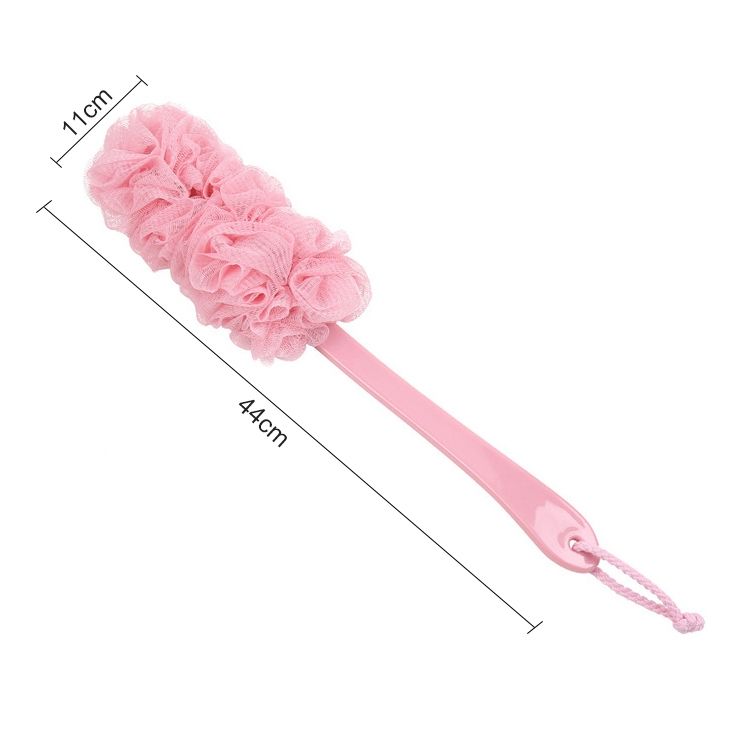 Long Handle Hanging Soft Mesh Back Body Bath Shower Brush