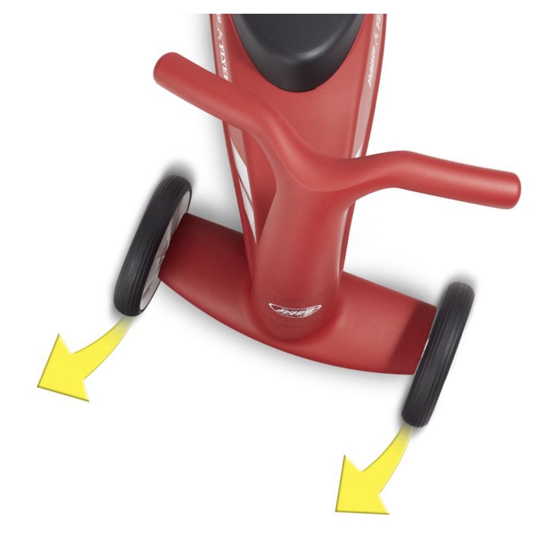Radio Flyer, Scoot About Sport, Under Seat Storage, Ride-on