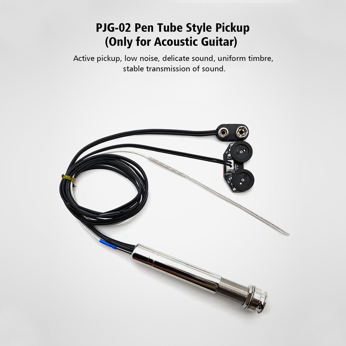 Pen Tube Style Acoustic Guitar Undersaddle Pickup Active